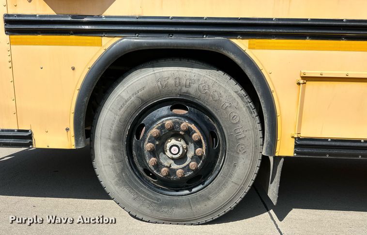 image for item OM9654 2008 Blue Bird All American school bus