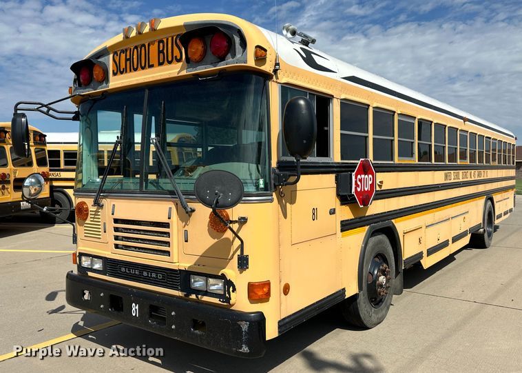 image for item OM9655 2008 Blue Bird All American school bus