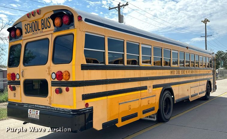 image for item OM9655 2008 Blue Bird All American school bus