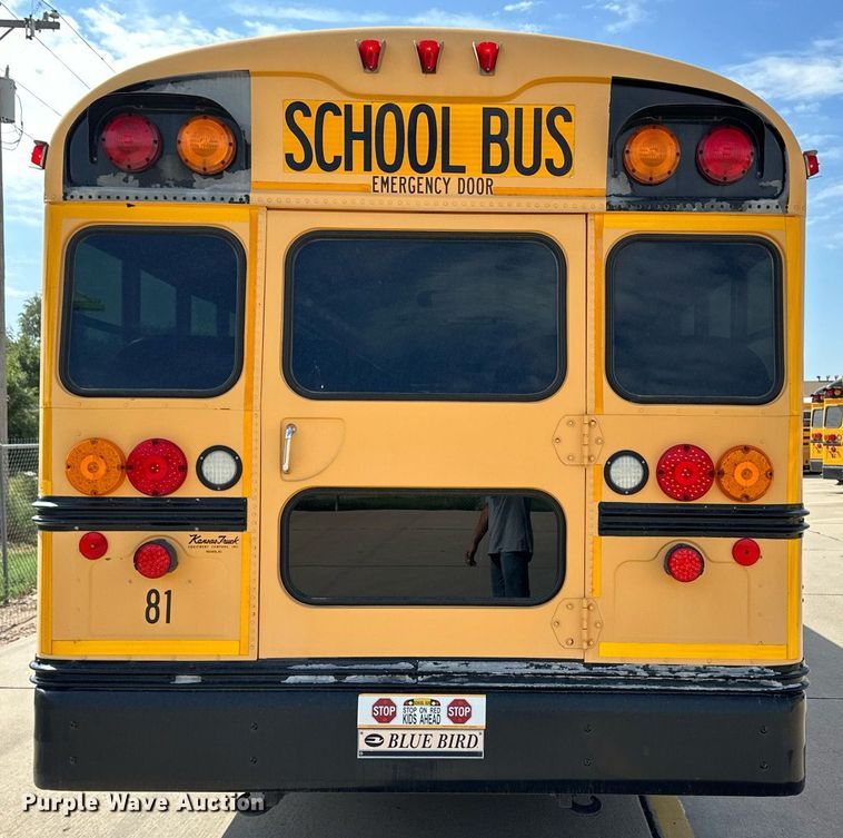 image for item OM9655 2008 Blue Bird All American school bus