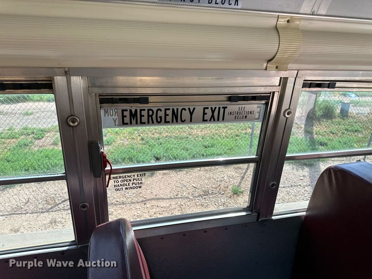 image for item OM9655 2008 Blue Bird All American school bus