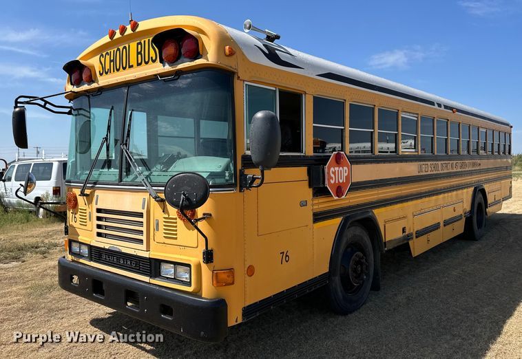 image for item OM9657 2004 Blue Bird All American school bus