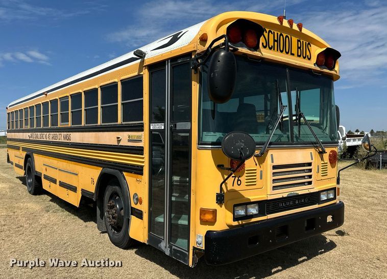 image for item OM9657 2004 Blue Bird All American school bus