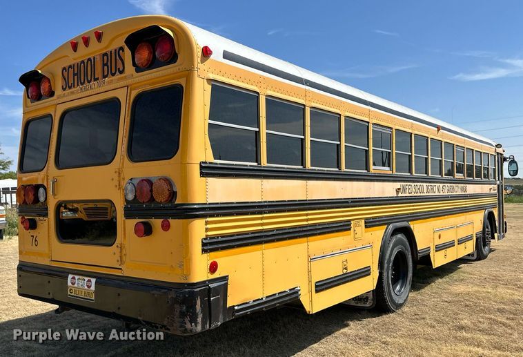 image for item OM9657 2004 Blue Bird All American school bus