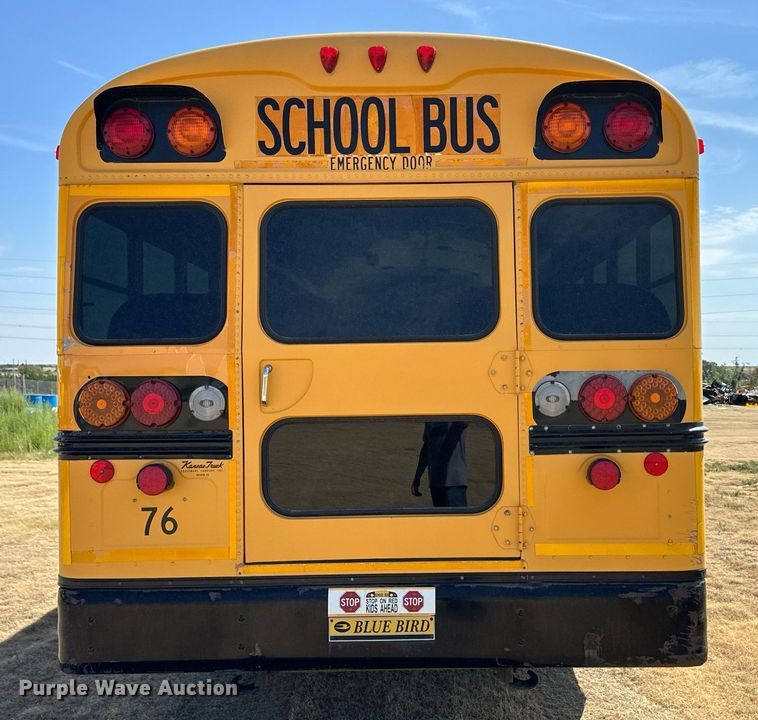 image for item OM9657 2004 Blue Bird All American school bus