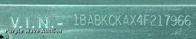 image for item OM9657 2004 Blue Bird All American school bus