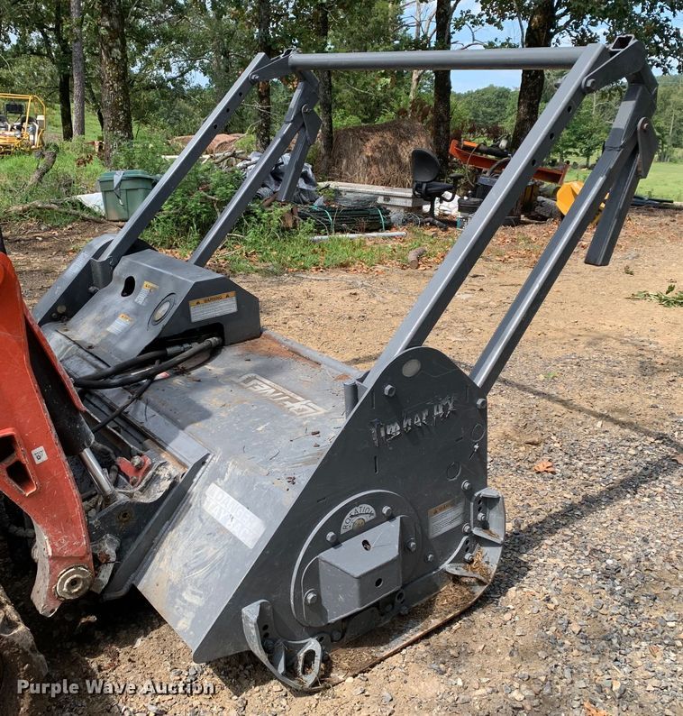 image for item DM1758 Loftness 73AXH skid steer mulcher