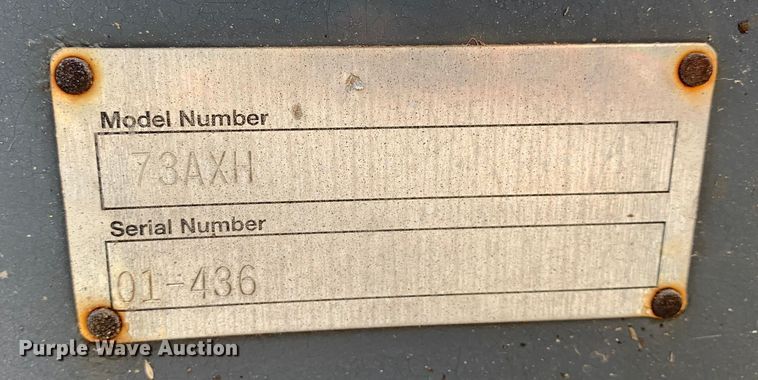 image for item DM1758 Loftness 73AXH skid steer mulcher