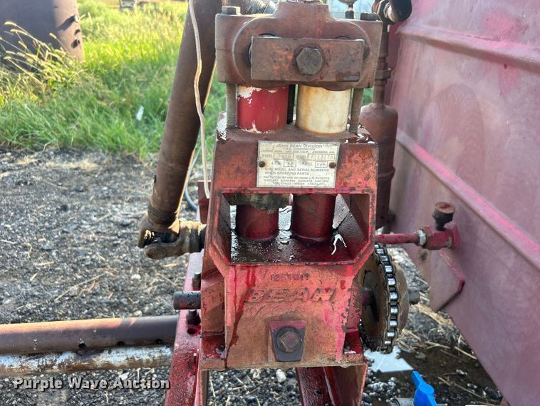 image for item DO6687 FMC sprayer trailer