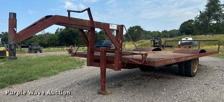 image for item DO6692 Shop Built  hay trailer