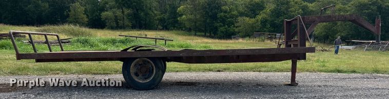 image for item DO6692 Shop Built  hay trailer