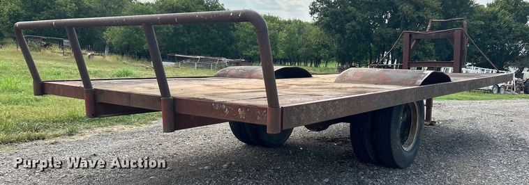 image for item DO6692 Shop Built  hay trailer