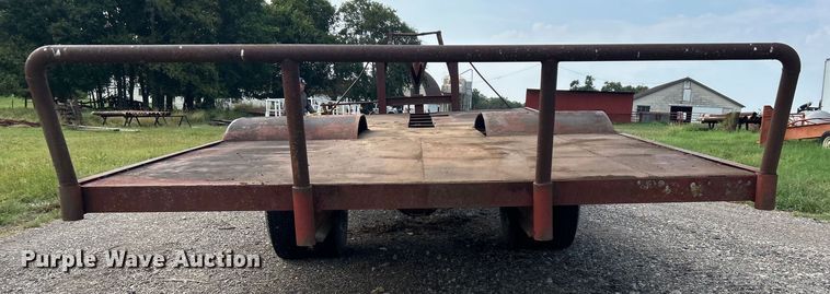 image for item DO6692 Shop Built  hay trailer