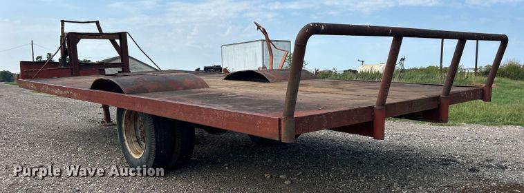 image for item DO6692 Shop Built  hay trailer