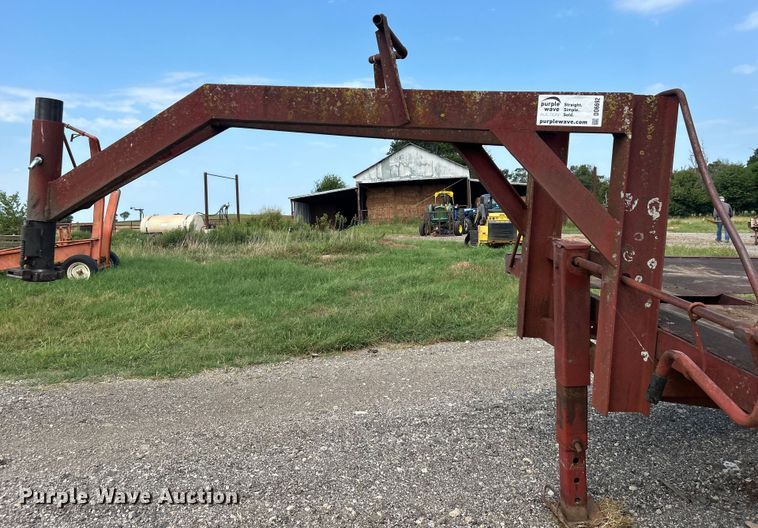 image for item DO6692 Shop Built  hay trailer