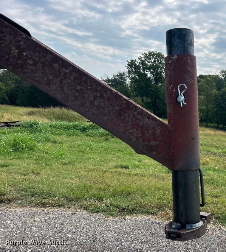 image for item DO6692 Shop Built  hay trailer