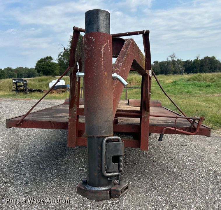 image for item DO6692 Shop Built  hay trailer