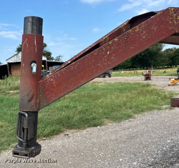 image for item DO6692 Shop Built  hay trailer