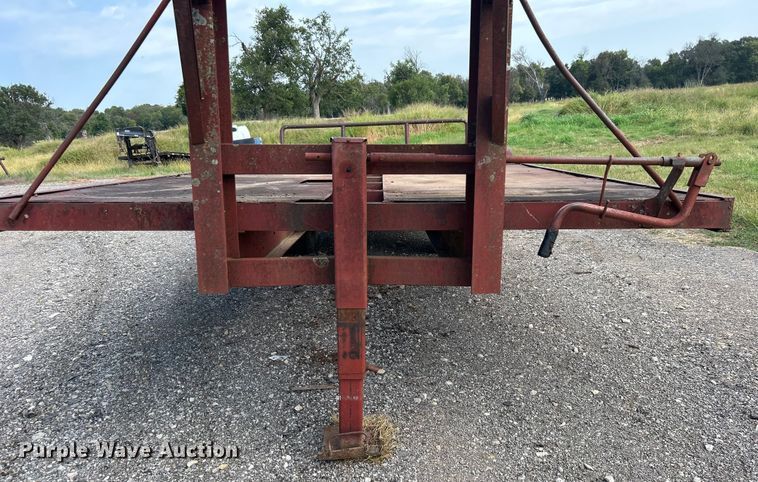 image for item DO6692 Shop Built  hay trailer