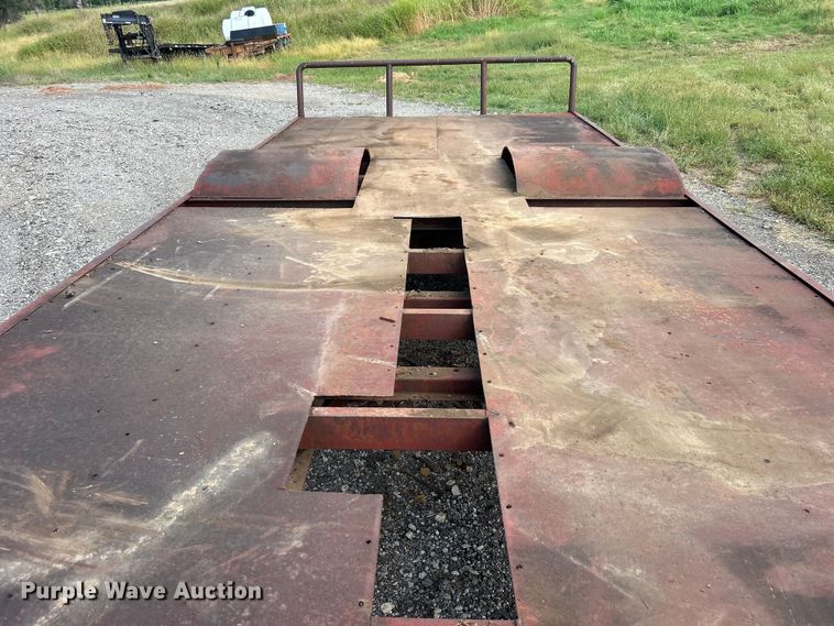 image for item DO6692 Shop Built  hay trailer