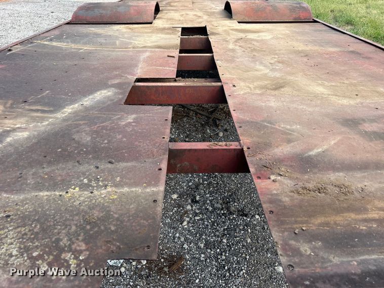 image for item DO6692 Shop Built  hay trailer