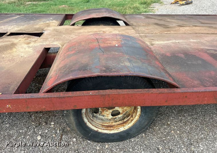 image for item DO6692 Shop Built  hay trailer