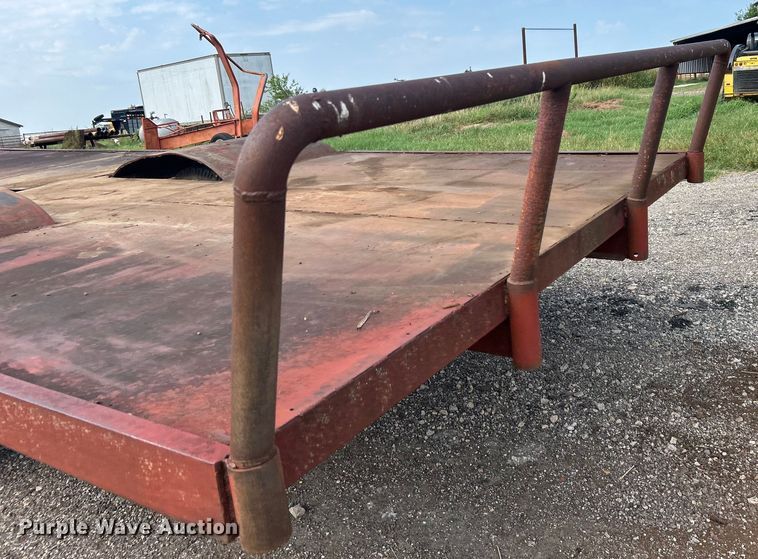 image for item DO6692 Shop Built  hay trailer