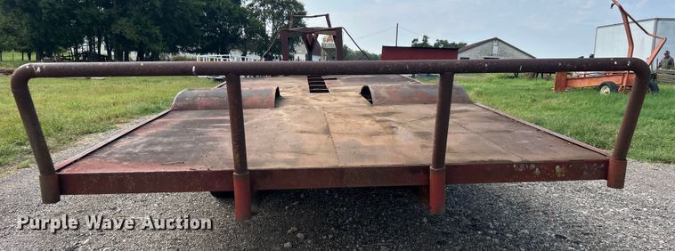 image for item DO6692 Shop Built  hay trailer