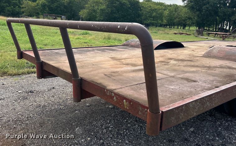 image for item DO6692 Shop Built  hay trailer