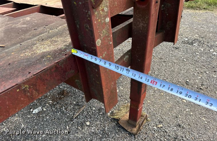 image for item DO6692 Shop Built  hay trailer