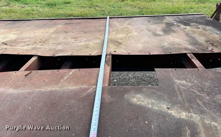 image for item DO6692 Shop Built  hay trailer