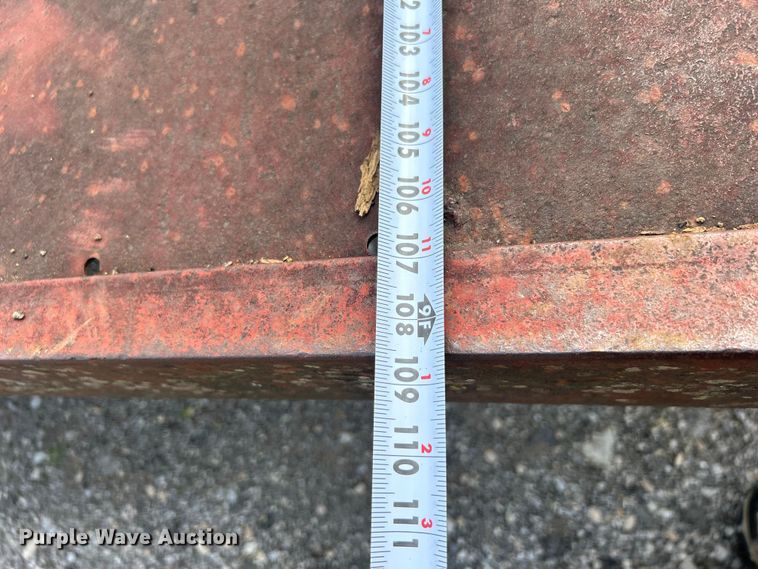 image for item DO6692 Shop Built  hay trailer