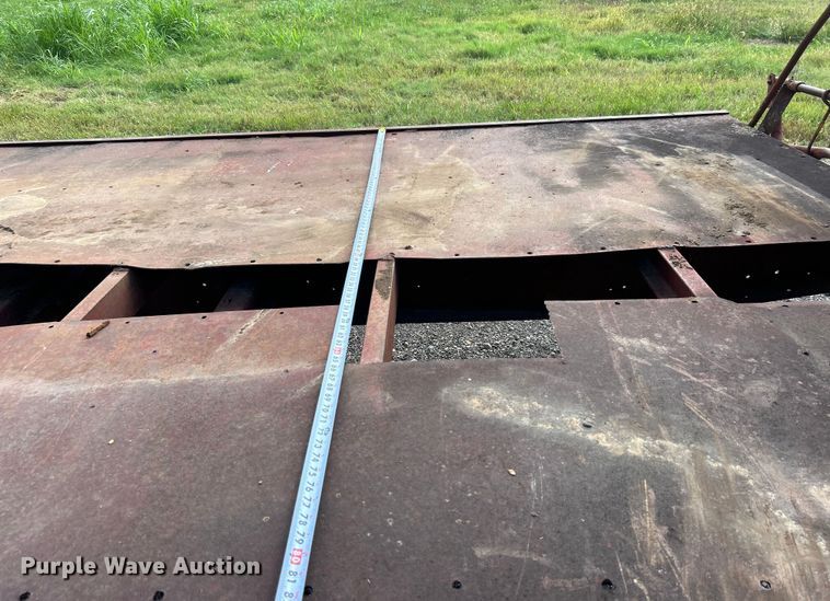 image for item DO6692 Shop Built  hay trailer