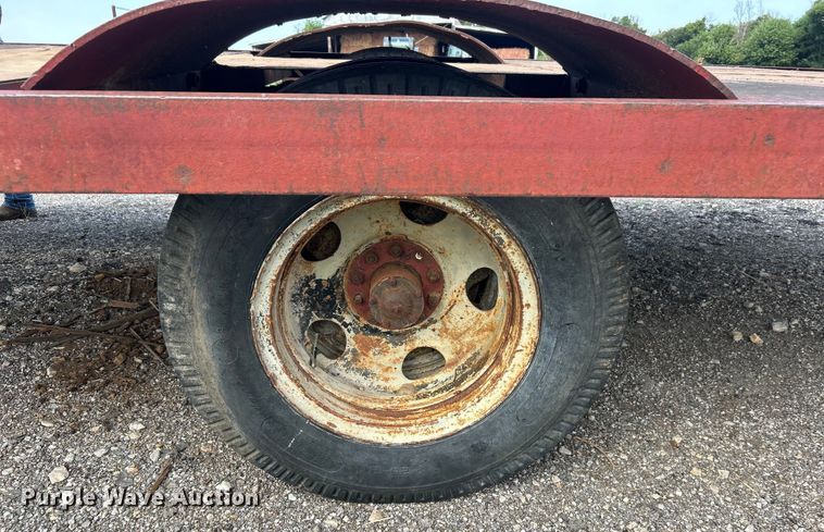 image for item DO6692 Shop Built  hay trailer