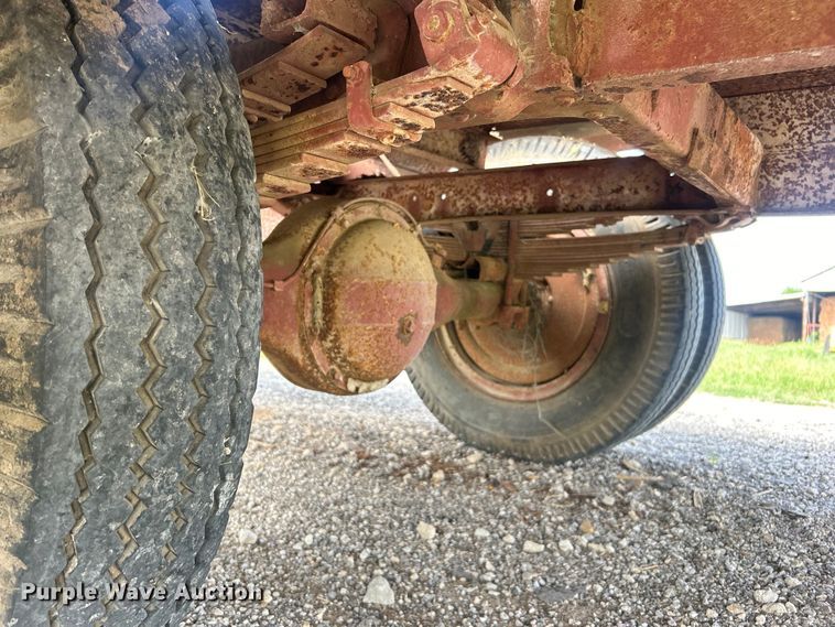 image for item DO6692 Shop Built  hay trailer