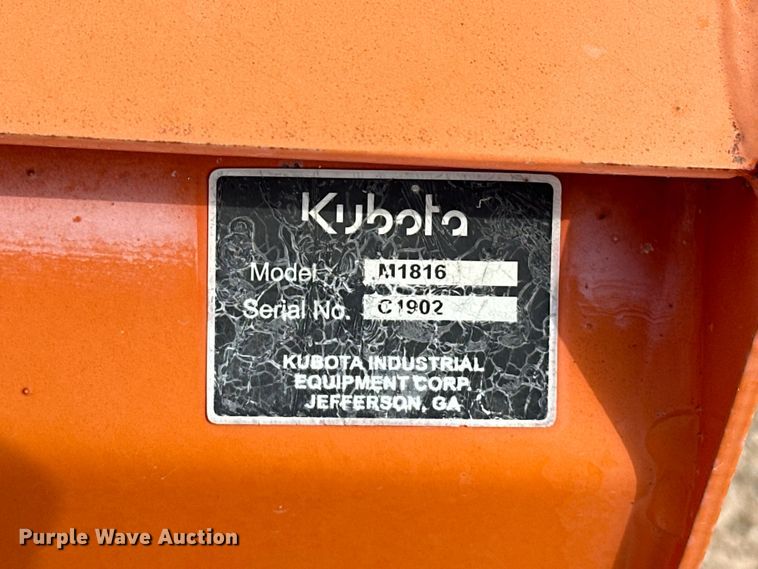 image for item DO7157 Kubota  LA1944 loader