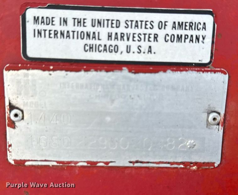 image for item DR2585 1981 Case IH 1440 Axial-Flow RWA combine