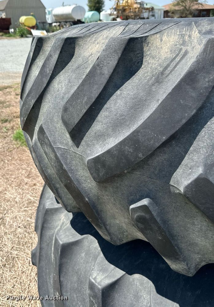 image for item DX1109 (4) Titan 23.1-26 floatation tires and wheels