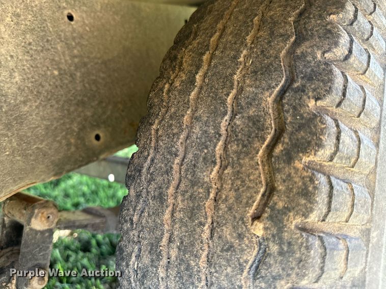 image for item DX1111 Shop built flatbed trailer