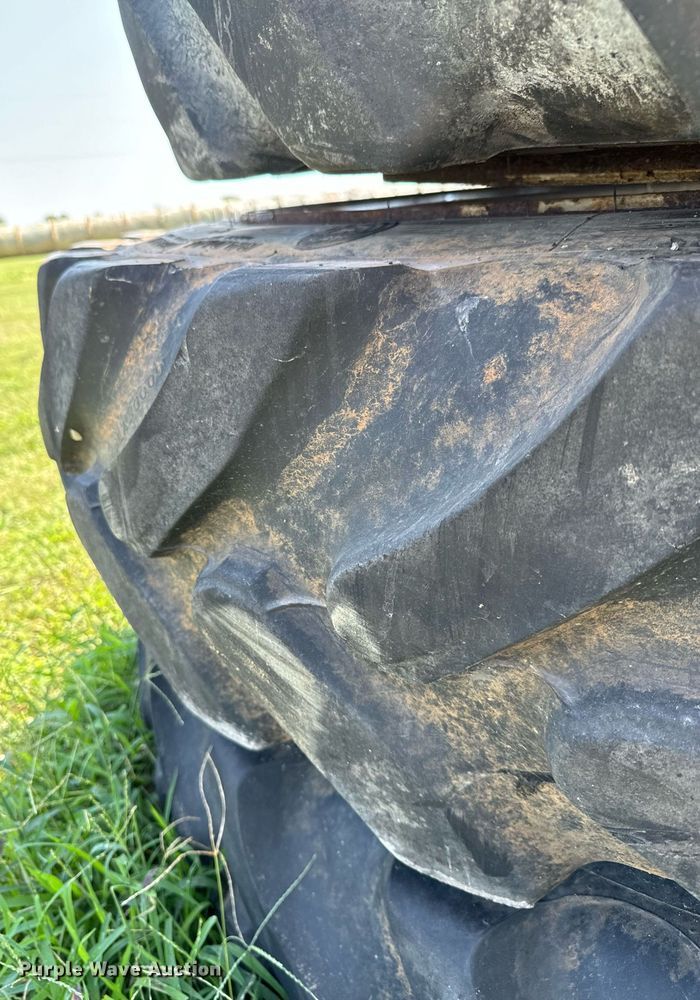 image for item DX1112 (4) Goodyear VF380/75R50 row crop tires and wheels