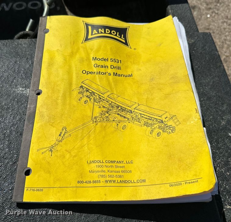 image for item DX3572 2021 Landoll 5531 no-till grain drill