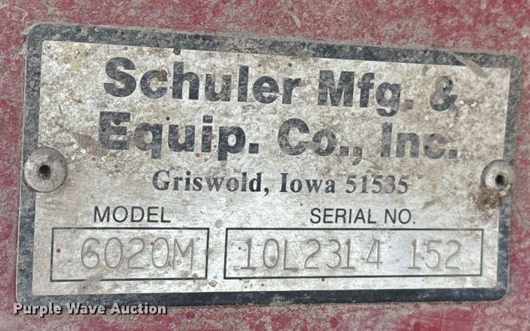 image for item EE7538 Schuler 6020 feed mixer