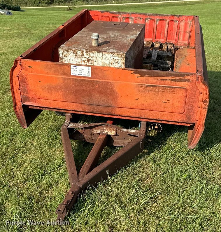 image for item EE7551 Shop built utility trailer