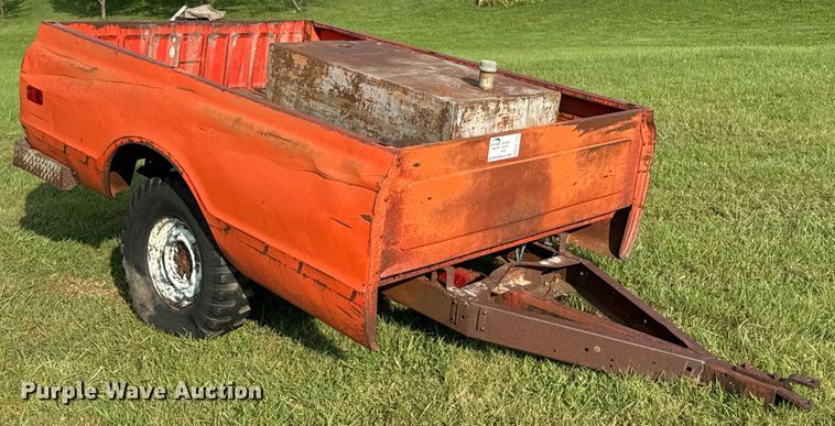 image for item EE7551 Shop built utility trailer