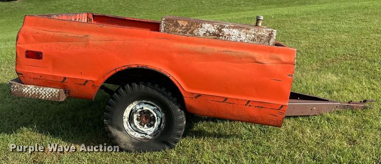 image for item EE7551 Shop built utility trailer