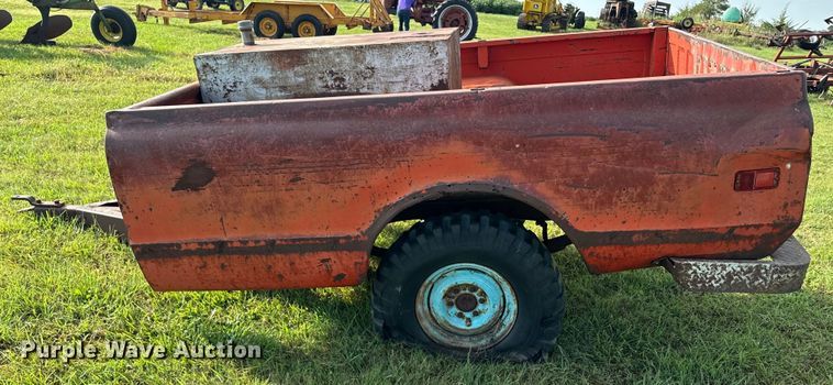 image for item EE7551 Shop built utility trailer