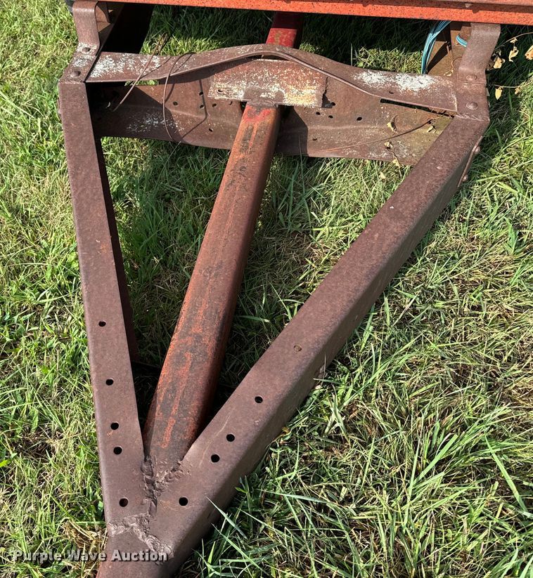 image for item EE7551 Shop built utility trailer