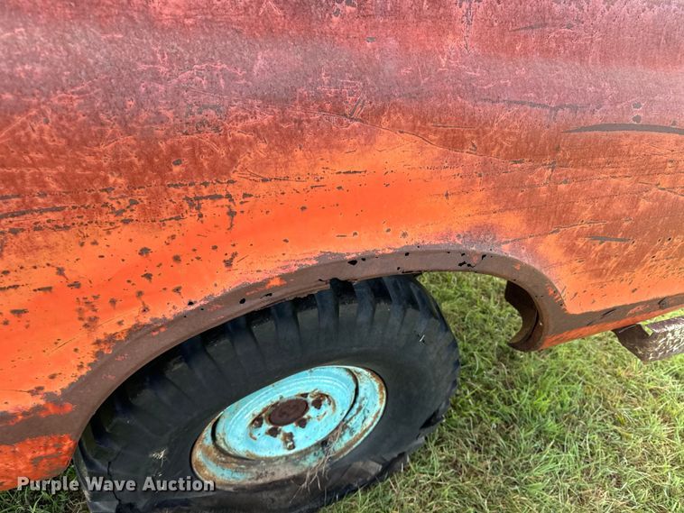 image for item EE7551 Shop built utility trailer