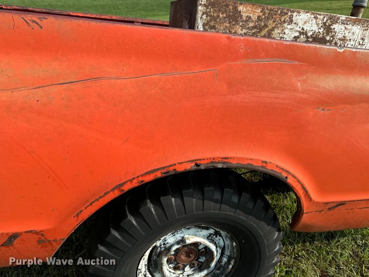 image for item EE7551 Shop built utility trailer