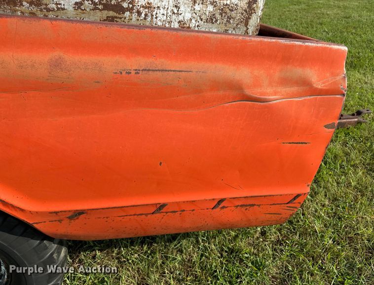 image for item EE7551 Shop built utility trailer